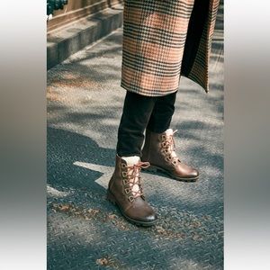 Sorel Phoenix Genuine Shearling Waterproof Bootie